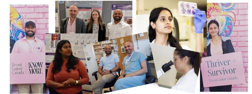 research team collage